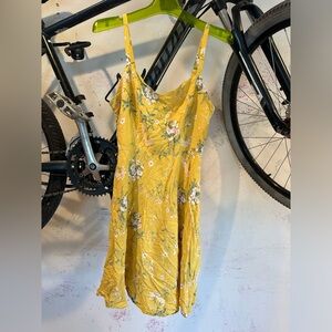 Old Navy Yellow Cami Dress Size Small